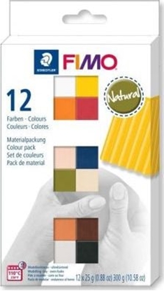 Attēls no Staedtler Fimo Soft 12x25g kolory Natural