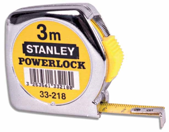 Изображение Stanley Miara stalowa POWERLOCK 3 m x 12,7mm obudowa chromowana 1-33-218