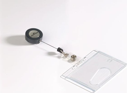 Picture of Staples DURABLE Identyfikator do kart identyfikacyjnych z mechanizmem ściągającym 54x85 mm, 10 sztuk