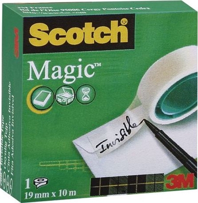Picture of Staples SCOTCH Taśma klejąca MAGIC matowa w pudełku 810, 19mmx10m