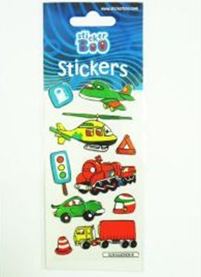 Picture of Starpak Naklejka 66x180 Autka silver