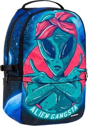 Attēls no Starpak Plecak szkolny Alien Gangsta niebieski (446578)