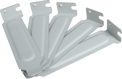 Изображение StarTech Zalepki niskoprofilowe Szare - 5 sztuk (PLATEBLANKLP)