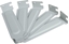 Picture of StarTech Zalepki niskoprofilowe Szare - 5 sztuk (PLATEBLANKLP)