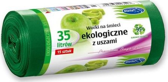 Picture of Stella Pack Worki na mieci ekologiczne 35l 15 sztuk na rolce