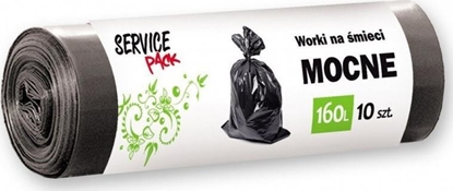 Attēls no Stella Worki na mieci mocne LDPE 160 l 10 szt.