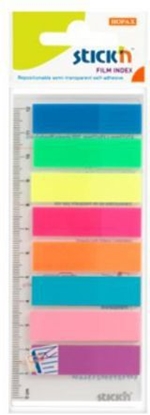 Изображение Stickn Zakadki indeks.samoprz.mix 8 kol.neon klas.z lin. (155305)