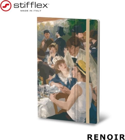 Picture of Stifflex Notatnik STIFFLEX, 13x21cm, 192 strony, Renoir