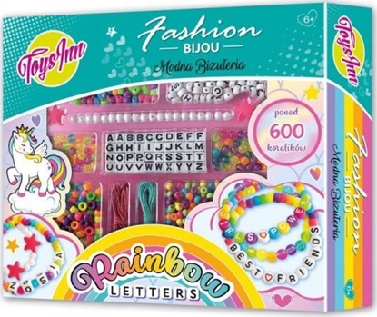 Picture of Stnux Zestaw koralików literki Rainbow Letters