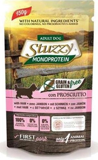Изображение Stuzzy Stuzzy Monoprotein - mokra karma dla dorosych psów, kurczak, 150 g uniwersalny
