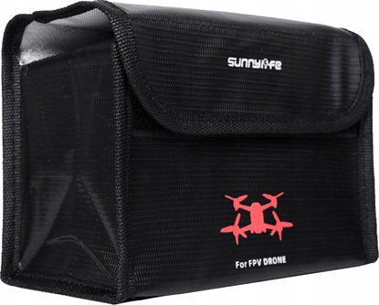 Attēls no SunnyLife Futera Etui 3x Bateria Dji Fpv Combo Ognioodporny