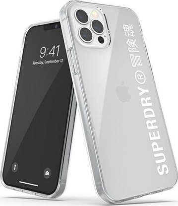 Picture of Superdry SuperDry Snap iPhone 12 Pro Max Clear Ca se biały/white 42597