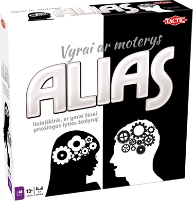 Изображение Tactic Stalo aidimas Alias: vyrai ar moterys? LT