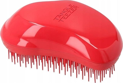 Изображение Tangle Teezer Thick & Curly Detangling Hairbrush szczotka do włosów gęstych i kręconych Salsa Red