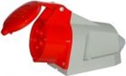 Picture of Tarel Gniazdo instalacyjne stae 32A 400V czerwone 3P+N+Z IP44 (EX-TGN-127)