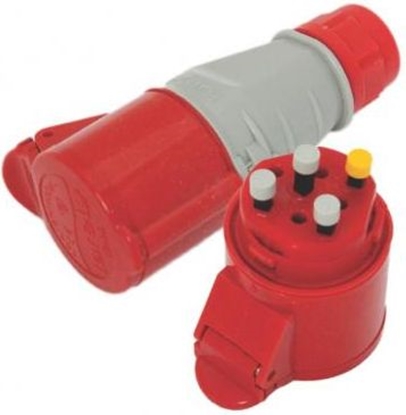 Picture of Tarel Gniazdo izolacyjne przenone szybkozczne 16A/400V 3p+z IP-44 z zaciskami gwintowymi (EX-TGN-134)