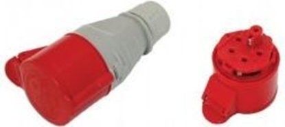 Picture of Tarel Gniazdo izolacyjne stae 16A 400V 4P IP44 zaciski gwintowe 124 (EX-TGN-124)