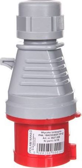 Picture of Tarel Wtyczka izolacyjna przenona 32A 400V 4P IP44 szybkozczne (3647-326)