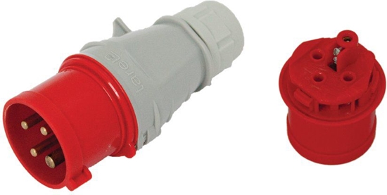 Picture of Tarel Wtyczka izolacyjna przenona 3P+N+Z zaciski gwintowe 32A 400V 5P IP44 (107)