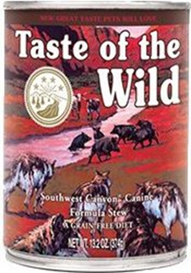 Изображение Taste of the Wild Southwest Canyon woowina 390g