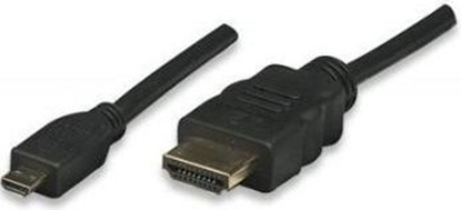 Изображение Kabel Techly HDMI Micro - HDMI 5m czarny (ICOC-HDMI-4-AD5)