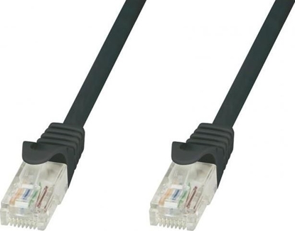 Picture of Techly TechlyPro Kabel sieciowy patch cord RJ45 Cat5e UTP CCA 1m czarny