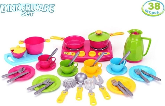 Picture of Technok Zestaw kuchenny 30el kuchenka naczynia filianki garnki sztuce TechnoK 3589 p8