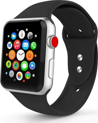 Picture of Tech-Protect TECH-PROTECT SMOOTHBAND APPLE WATCH 1/2/3/4/5 (42/44MM) BLACK