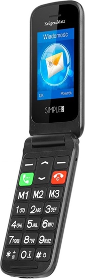 Изображение Telefon komórkowy Kruger&Matz Simple 930 Dual SIM Czarny