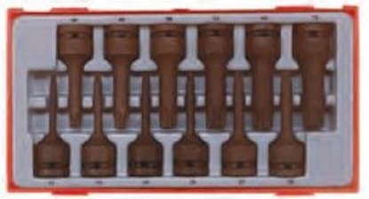Изображение Teng Tools Zestaw grotów maszynowych 12szt. (128130101)