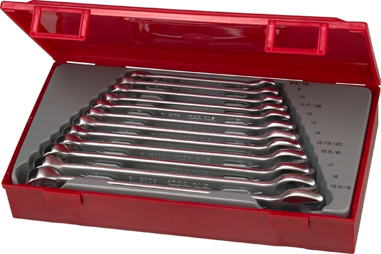 Изображение Teng Tools Zestaw kluczy pasko-oczkowych 8 - 19mm 12szt. (27560101)