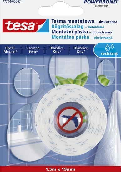 Picture of Tesa dwustronna tama montaowa wodoodporna 1,5m (77744-00002-00)