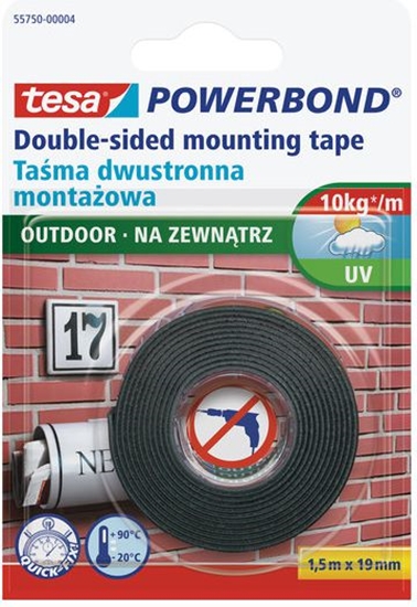Picture of Tesa Tama montaowa dwustronna na zewntrz 19mm x 1,5m (H7774802)