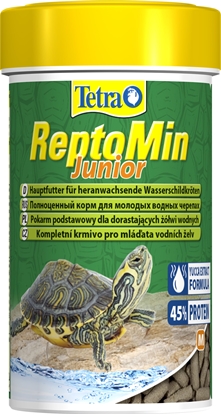 Attēls no Tetra Pokarm dla żółwi wodnych ReptoMin Junior 250 ml