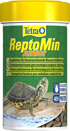 Изображение Tetra Pokarm dla ówi wodnych ReptoMin Junior 250 ml
