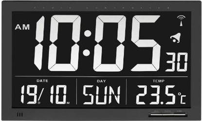 Attēls no TFA Zegar elektroniczny z termometrem Wall Clock (60.4505)