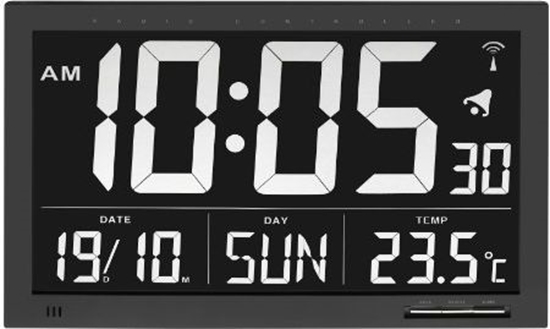 Изображение TFA Zegar elektroniczny z termometrem Wall Clock (60.4505)