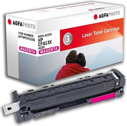 Attēls no Toner AgfaPhoto Magenta Zamiennik 410X (APTHPCF413XE)