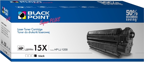 Изображение Toner Black Point LBPPH15X Black Zamiennik 15X (LBPPH15X)
