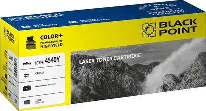 Picture of Toner Black Point LCBPH4540Y Yellow Zamiennik 646A (BLH4540BYBW)
