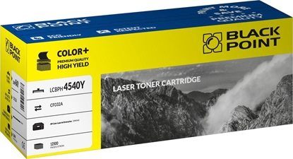 Изображение Toner Black Point LCBPH4540Y Yellow Zamiennik 646A (BLH4540BYBW)