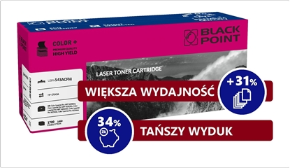 Изображение Toner Black Point LCBPH543ACFM Magenta Zamiennik CF543A (BLHCF543AM)