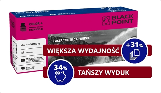 Picture of Toner Black Point LCBPH543ACFM Magenta Zamiennik CF543A (BLHCF543AM)