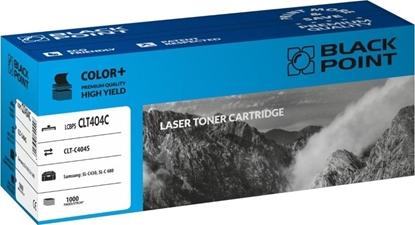 Изображение Toner Black Point LCBPSCLT404C Cyan Zamiennik CLT-C404S (LCBPSCLT404C)
