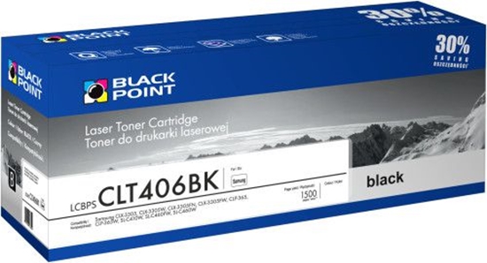 Picture of Toner Black Point LCBPSCLT406BK Black Zamiennik CLT-K406S (LCBPSCLT406BK)