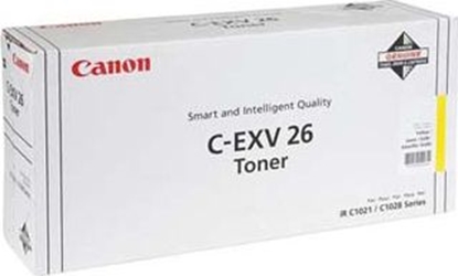 Attēls no Toner Canon C-EXV26 Yellow Orygina  (351202259)