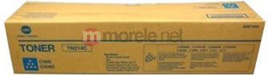 Picture of Toner Konica Minolta TN-214 Cyan Orygina  (A0D7454)