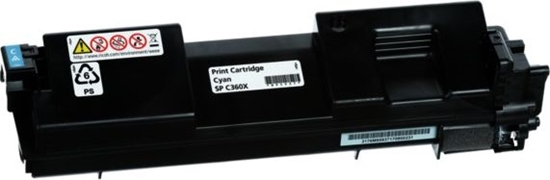 Picture of Toner Ricoh 408251 Cyan Orygina  (034479)