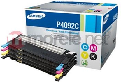 Picture of Samsung CLT-P4092C toner cartridge 4 pc(s) Original Black, Cyan, Magenta, Yellow