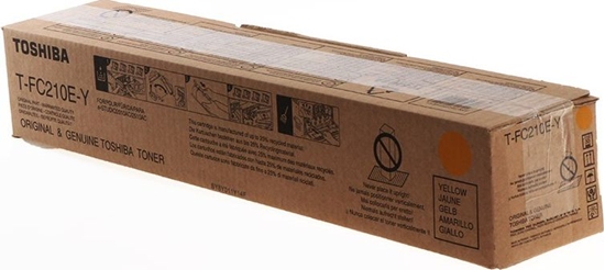 Изображение Toner Toshiba T-FC210E Yellow Orygina  (6AJ00000168)